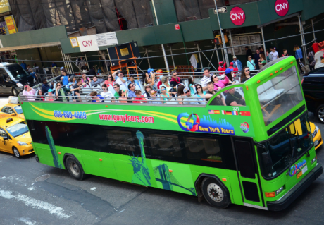 double decker bus nyc